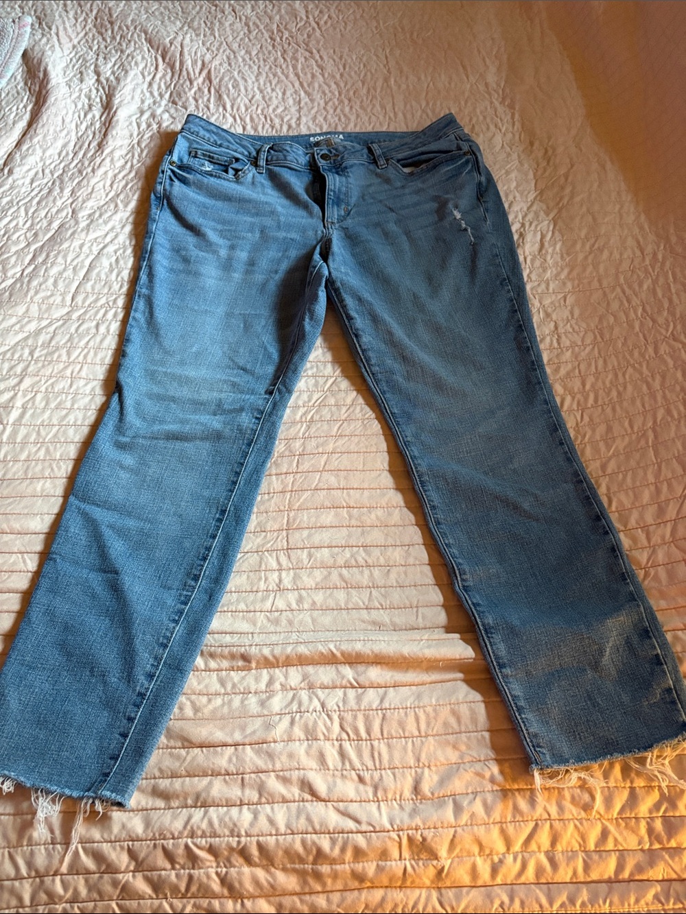 Sonoma Women’s Cropped Blue Denim Jeans